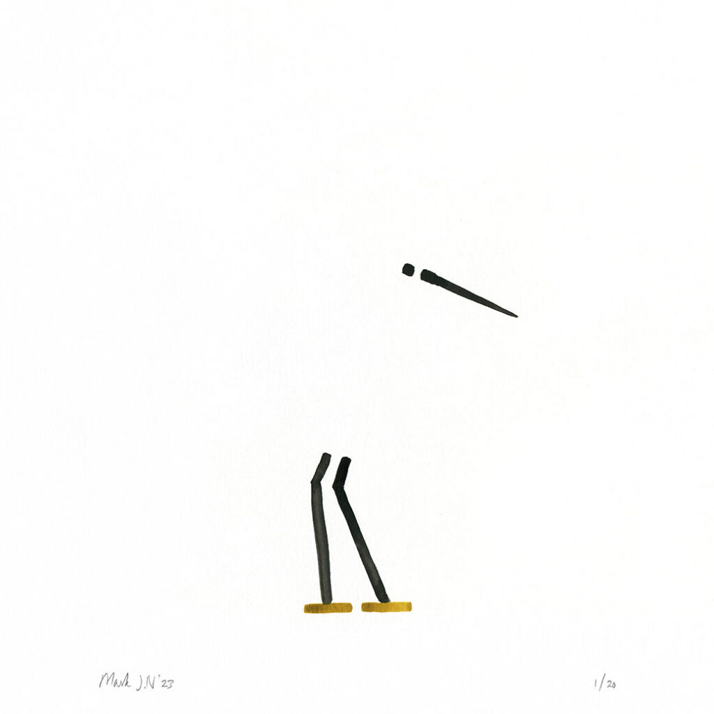 Print Little Egret