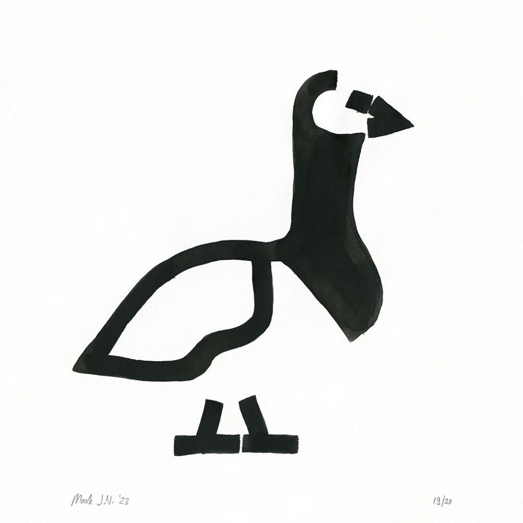 Barnacle Goose Print
